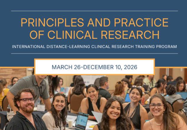 Data4Life is official Site Center of the Harvard T.H. Chan School of Public Health’s Principles and Practice of Clinical Research (PPCR) program